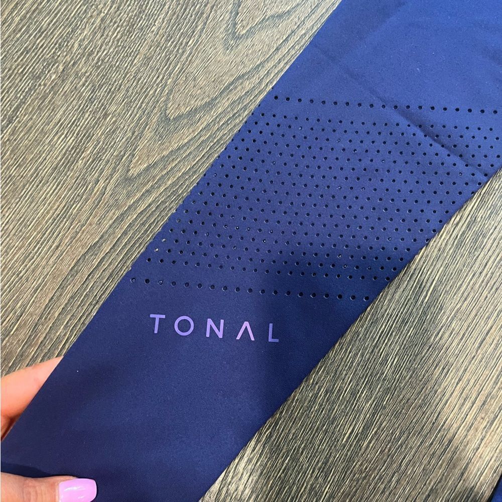 NWOT Tonal Womens Navy Blue High Waist Athletic Leggings Size XS - Picture 5 of 9